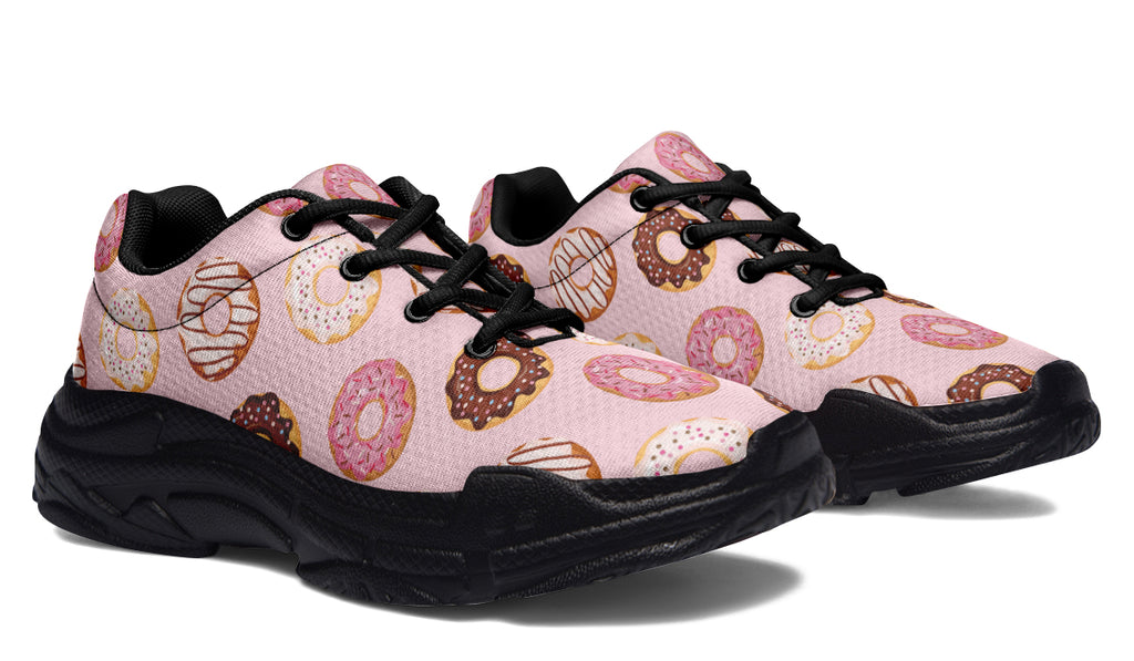 Donut Stop Me Now Chunky Sneakers - Offbeat Sweetie