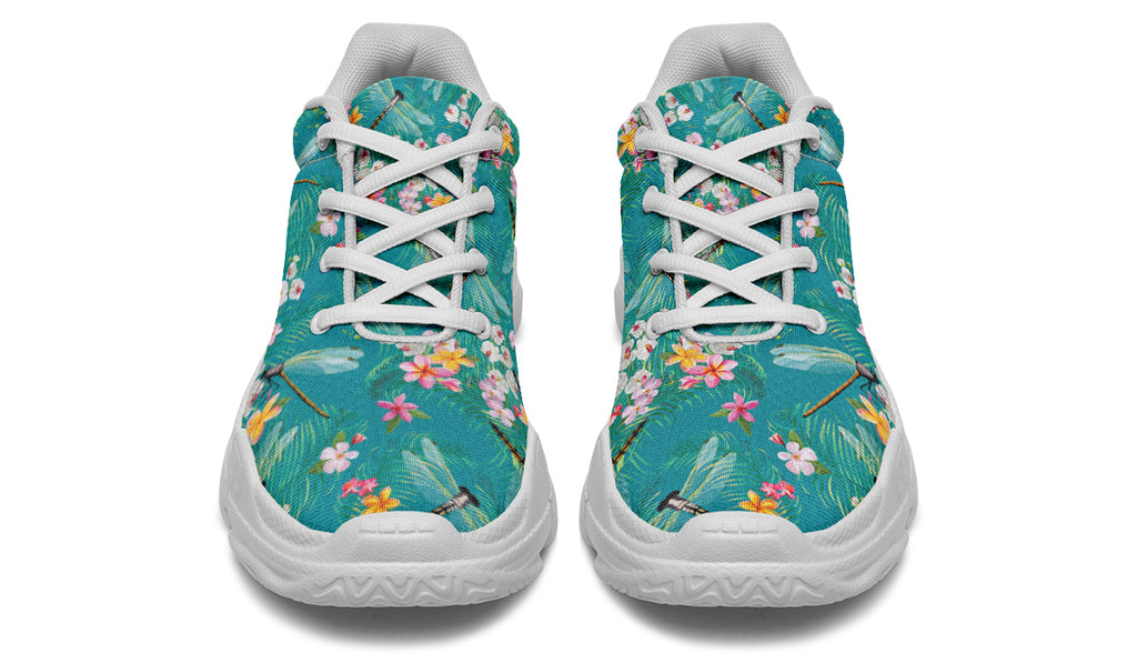 Dragonflies Chunky Sneakers - Offbeat Sweetie