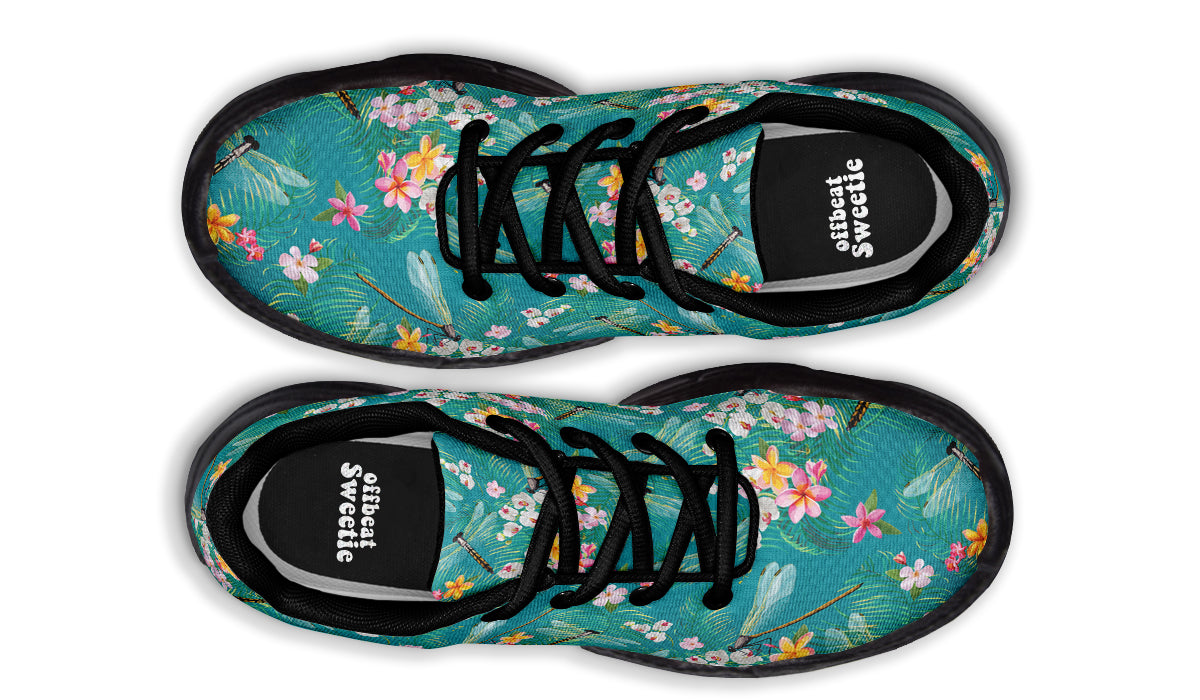 Dragonflies Chunky Sneakers - Offbeat Sweetie