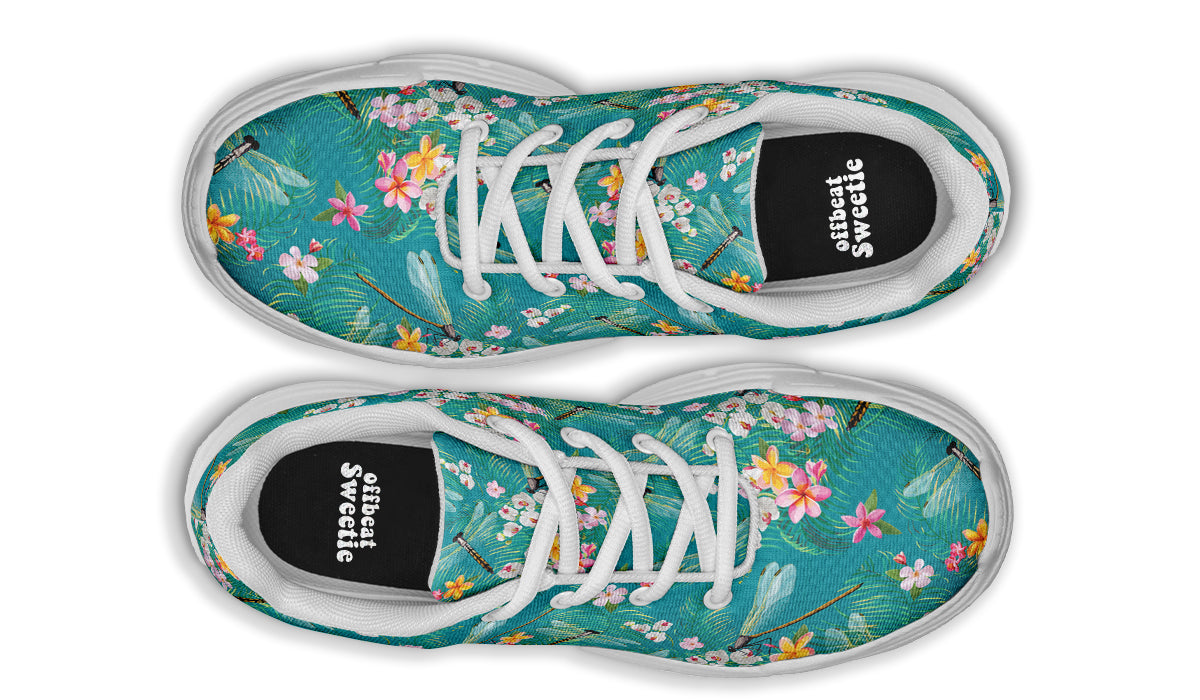 Dragonflies Chunky Sneakers - Offbeat Sweetie