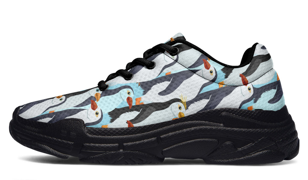 Penguin Party Chunky Sneakers - Offbeat Sweetie