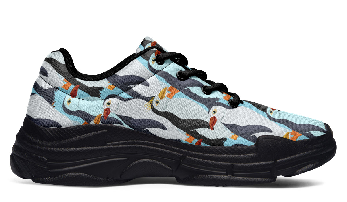 Penguin Party Chunky Sneakers - Offbeat Sweetie