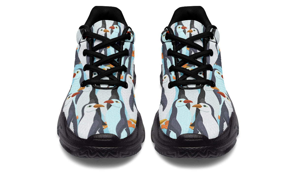 Penguin Party Chunky Sneakers - Offbeat Sweetie