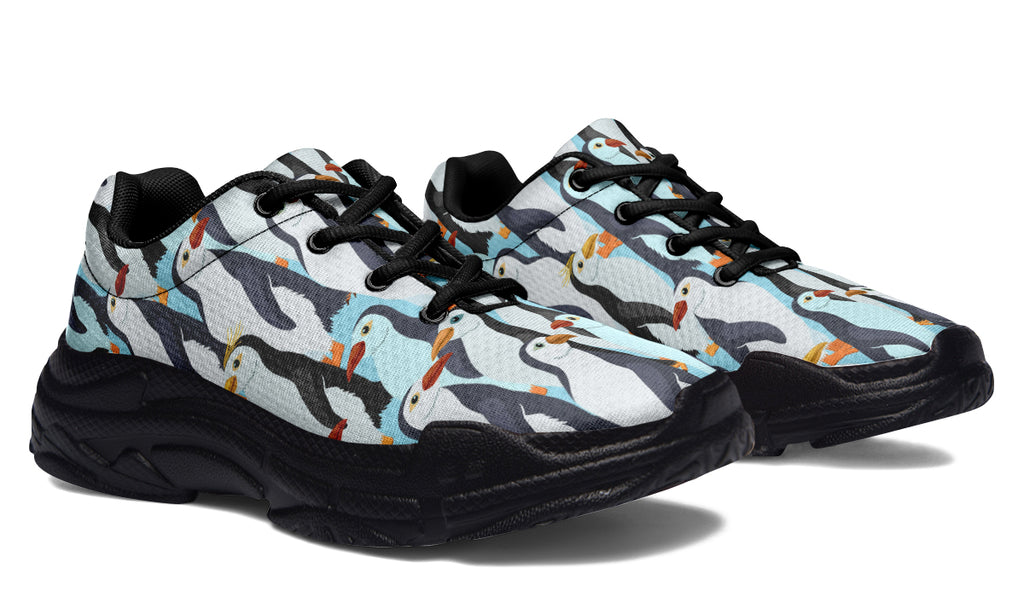 Penguin Party Chunky Sneakers - Offbeat Sweetie