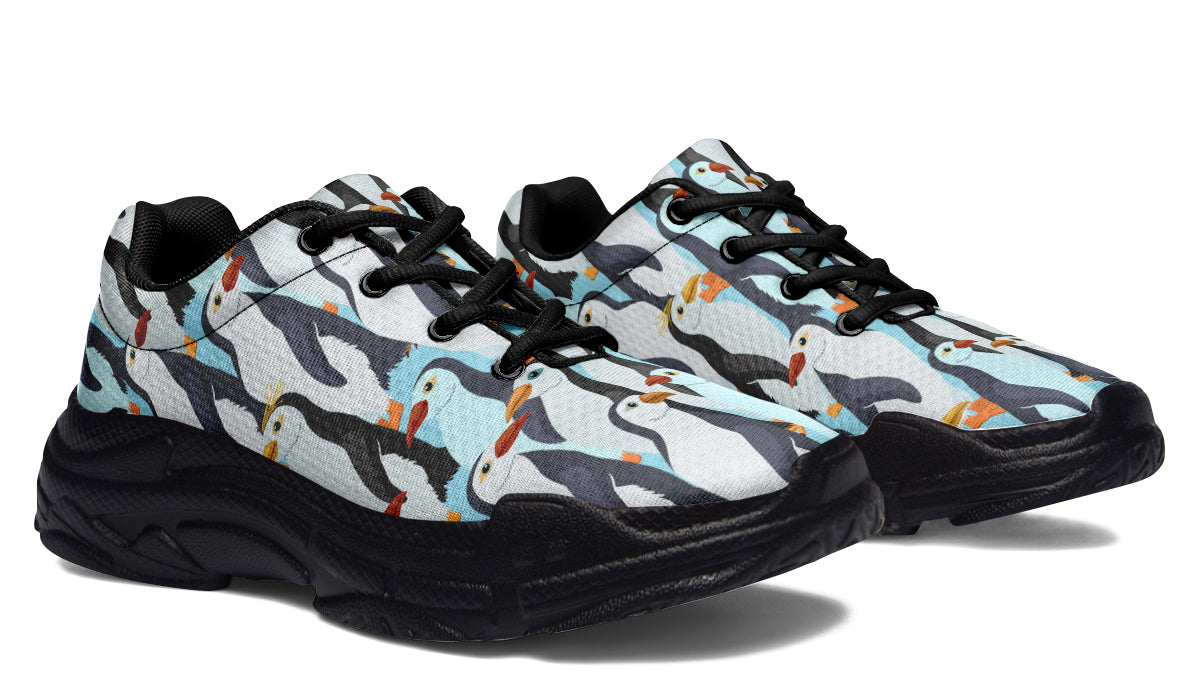 Penguin Party Chunky Sneakers - Offbeat Sweetie