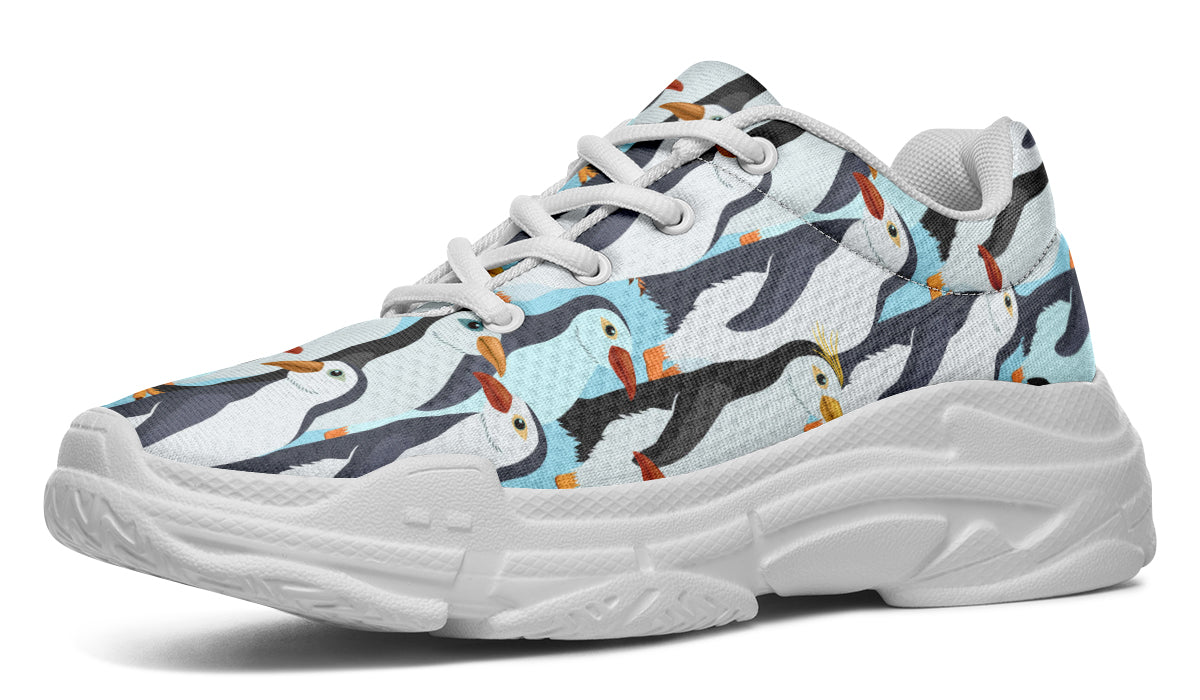 Penguin Party Chunky Sneakers - Offbeat Sweetie