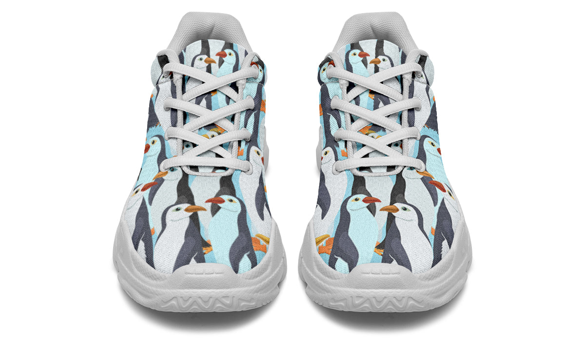 Penguin Party Chunky Sneakers - Offbeat Sweetie