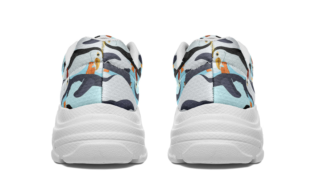 Penguin Party Chunky Sneakers - Offbeat Sweetie
