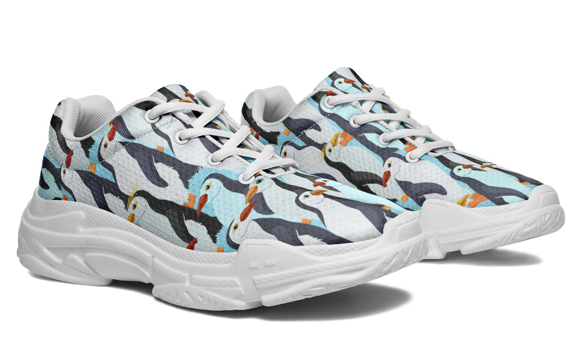 Penguin Party Chunky Sneakers - Offbeat Sweetie