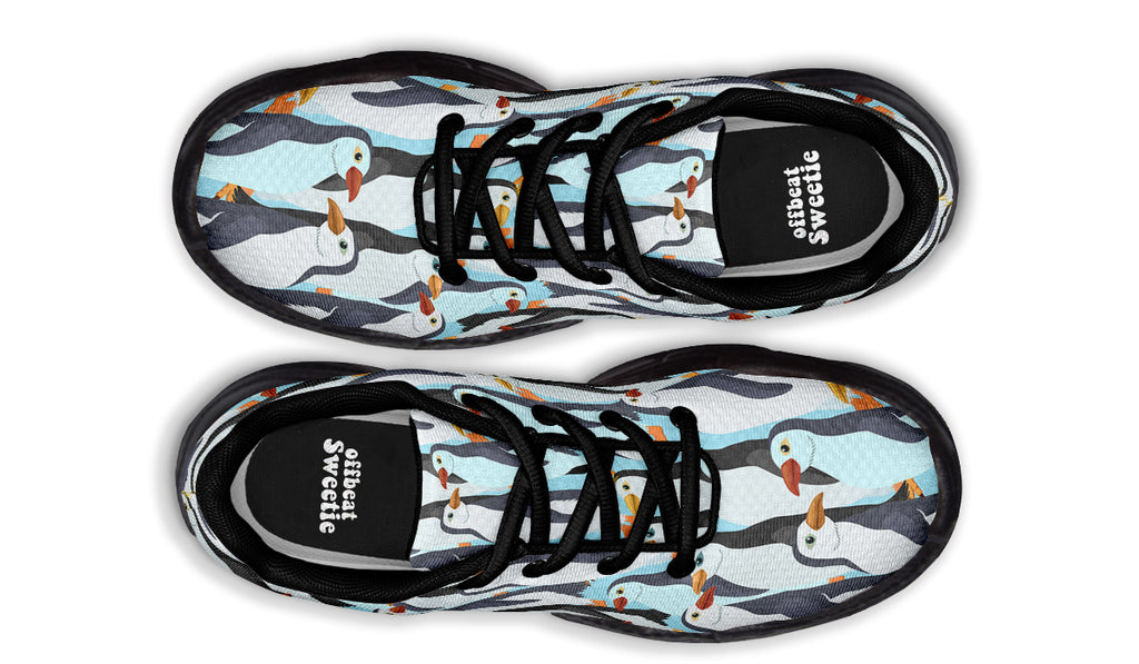 Penguin Party Chunky Sneakers - Offbeat Sweetie