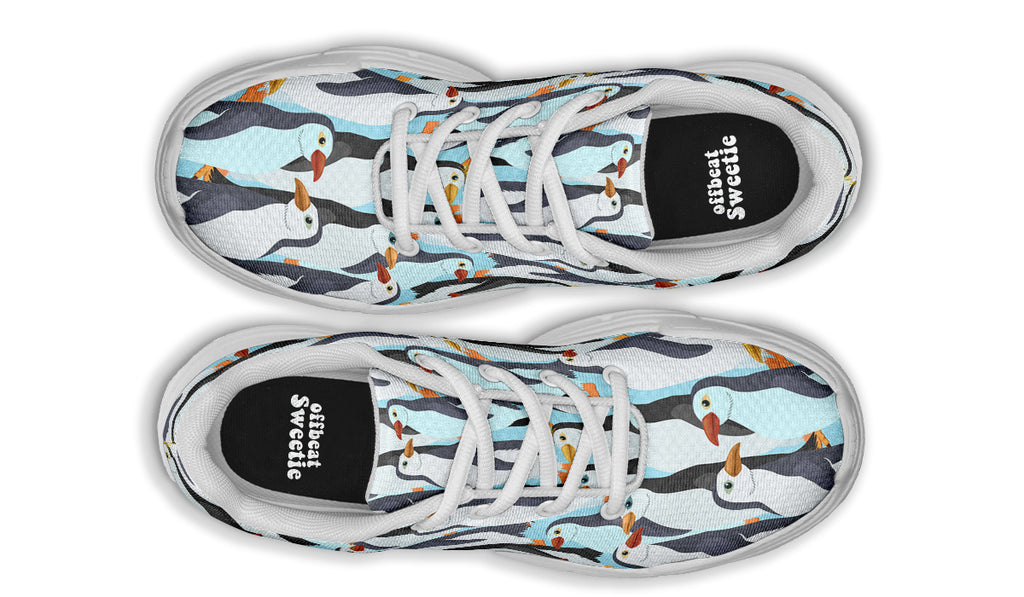 Penguin Party Chunky Sneakers - Offbeat Sweetie