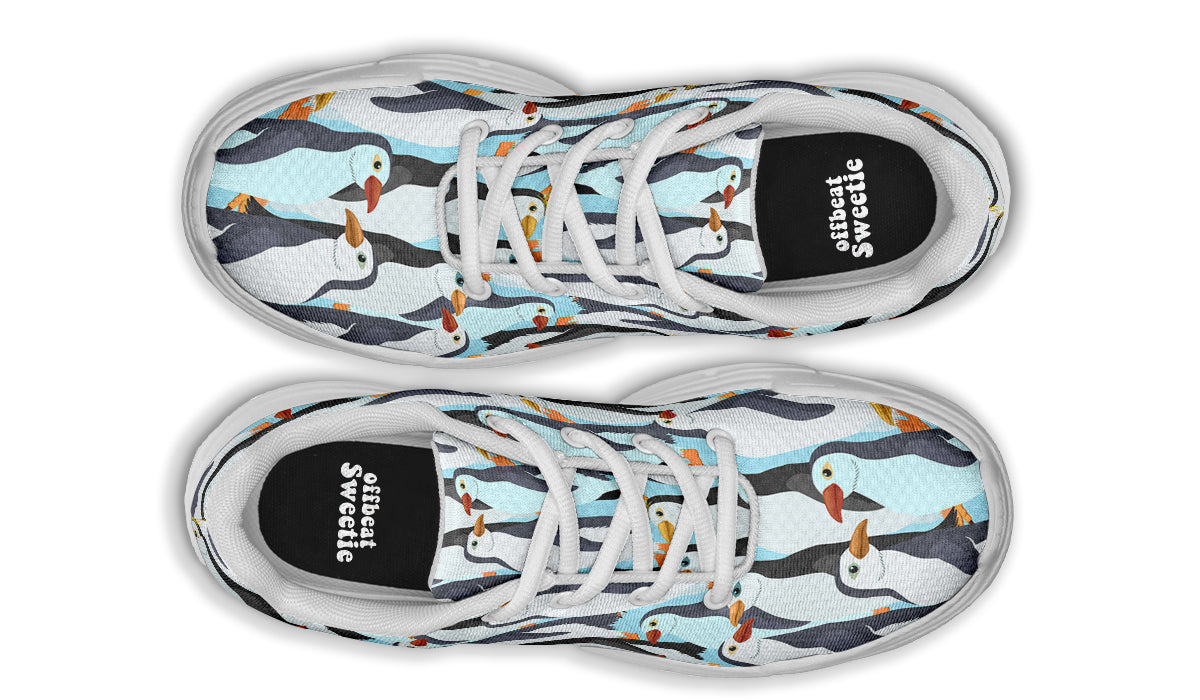 Penguin Party Chunky Sneakers - Offbeat Sweetie