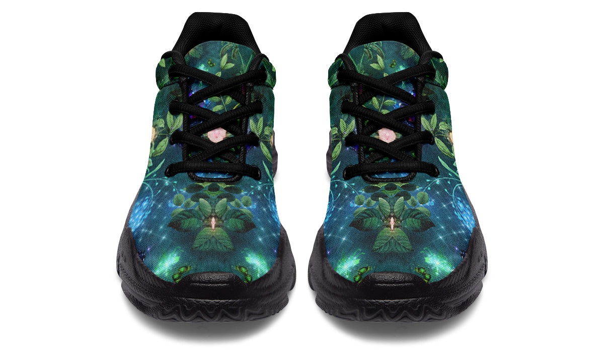 Enchanted Garden Chunky Sneakers - Offbeat Sweetie