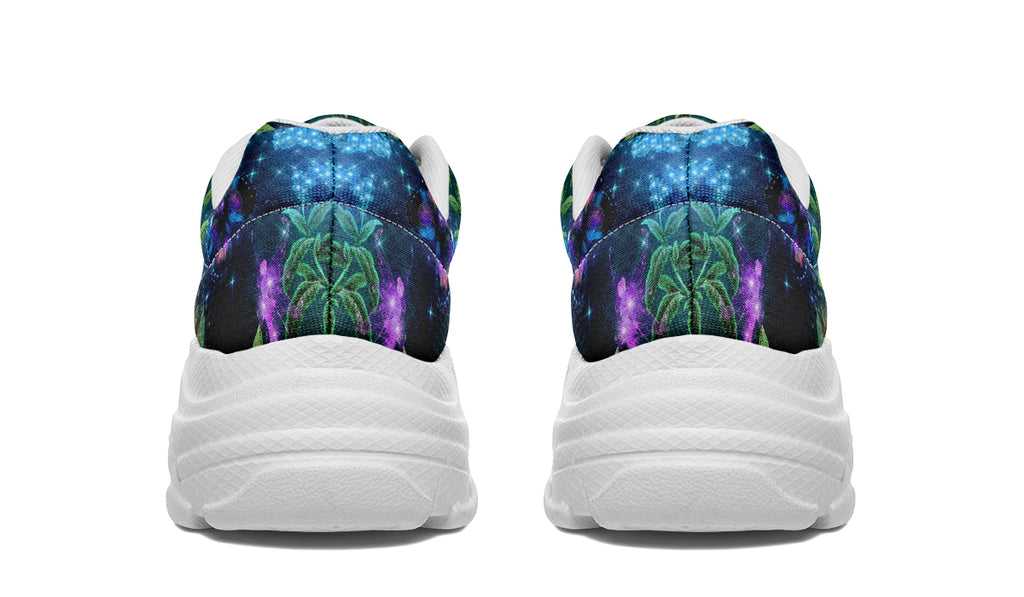 Enchanted Garden Chunky Sneakers - Offbeat Sweetie