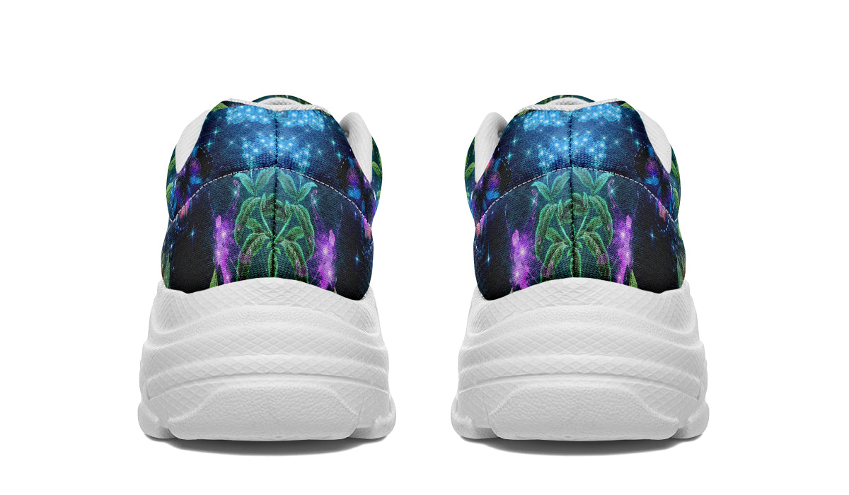 Enchanted Garden Chunky Sneakers - Offbeat Sweetie