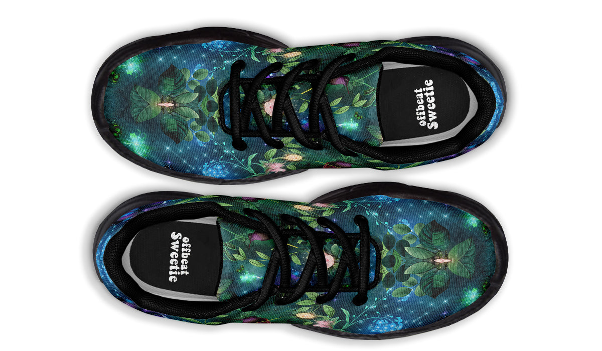 Enchanted Garden Chunky Sneakers - Offbeat Sweetie