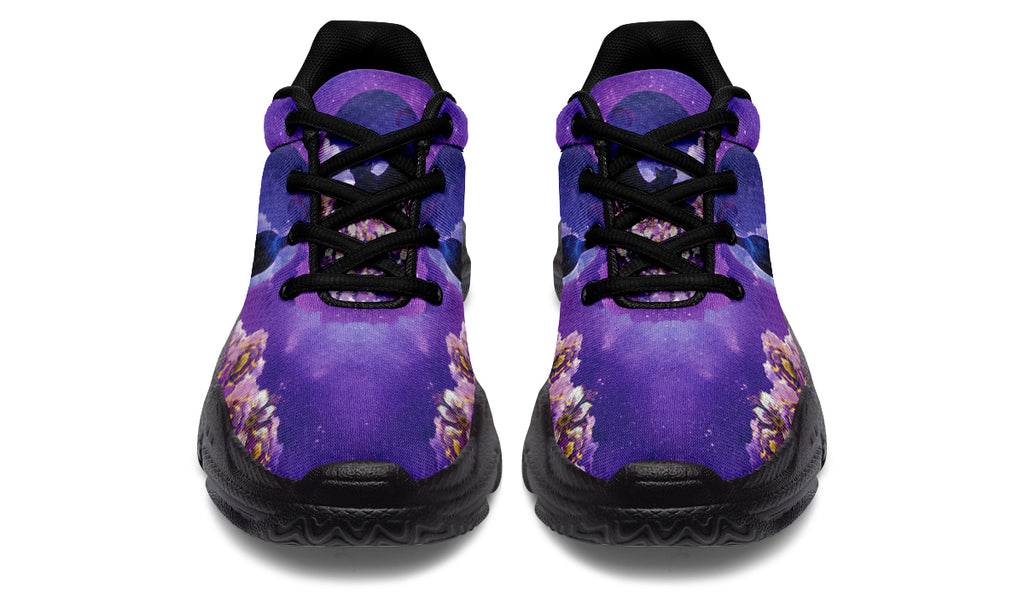 Enchanted Lavender Moon Chunky Sneakers