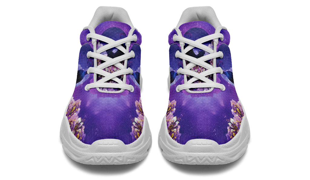 Enchanted Lavender Moon Chunky Sneakers