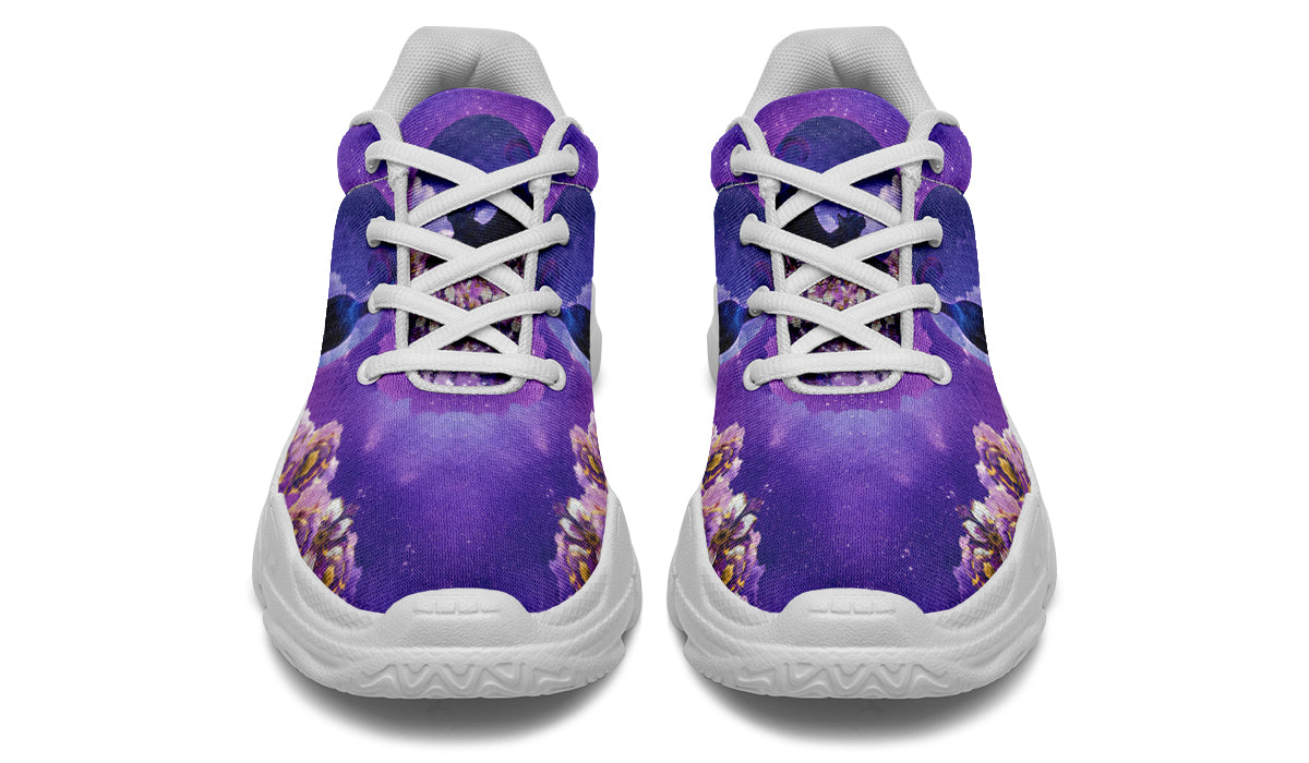 Enchanted Lavender Moon Chunky Sneakers