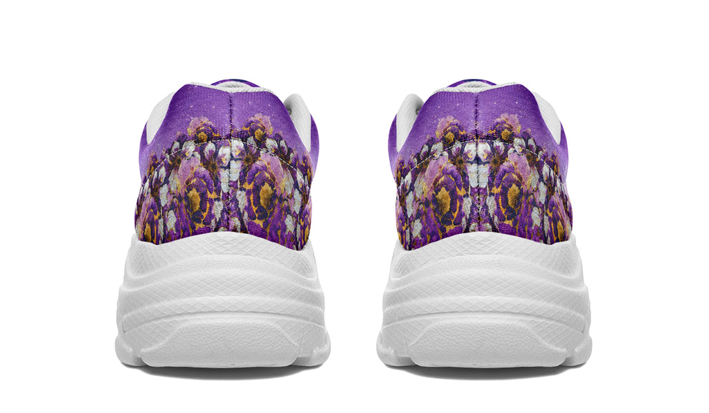 Enchanted Lavender Moon Chunky Sneakers
