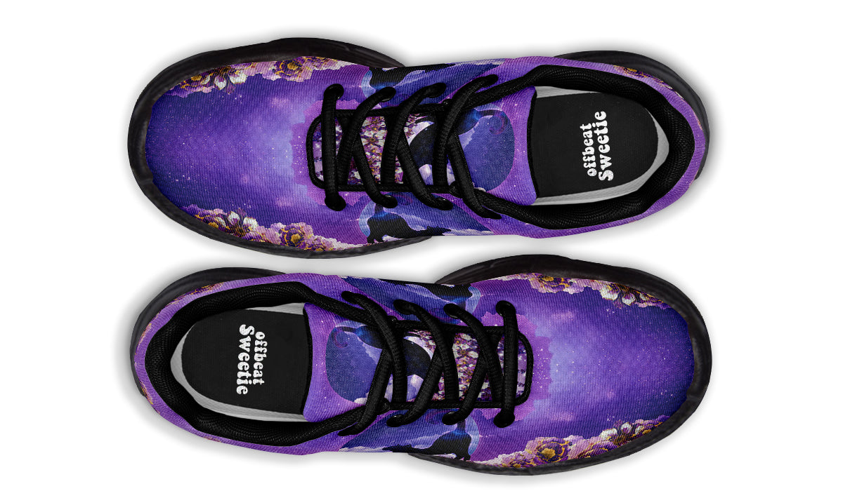 Enchanted Lavender Moon Chunky Sneakers