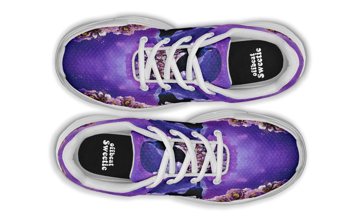 Enchanted Lavender Moon Chunky Sneakers