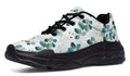 Eucalyptus Leaves Chunky Sneakers - Offbeat Sweetie