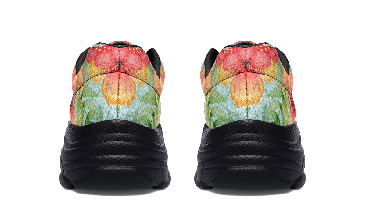 Fleur Chunky Sneakers - Offbeat Sweetie