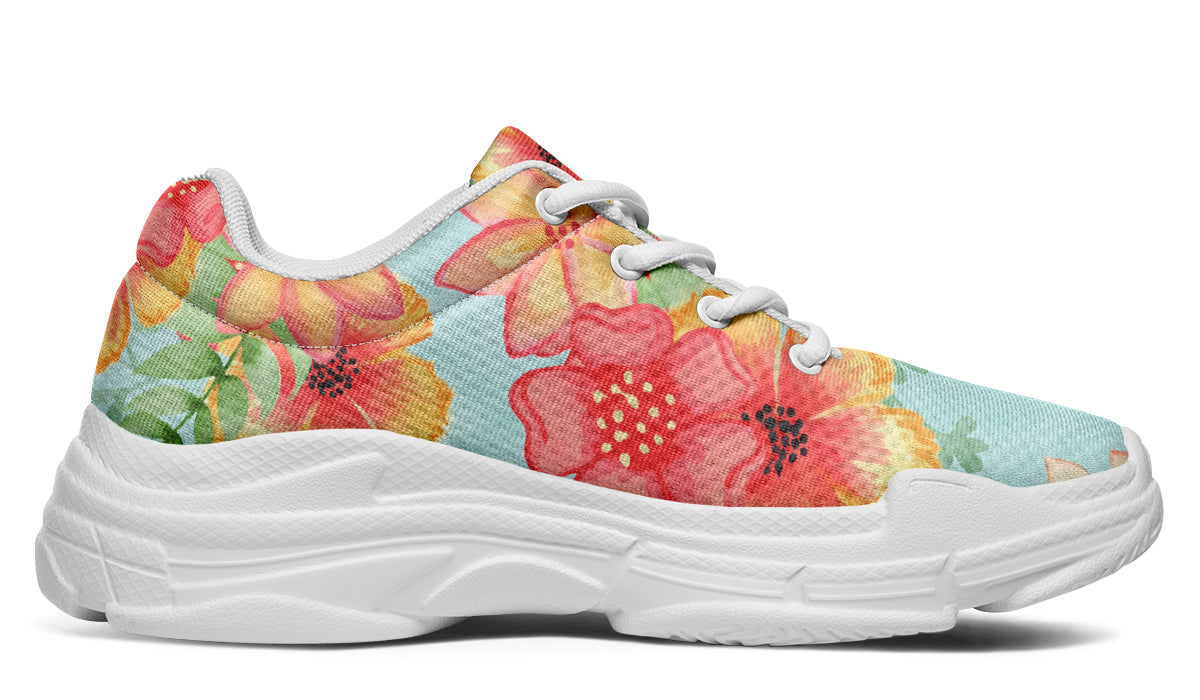 Fleur Chunky Sneakers - Offbeat Sweetie