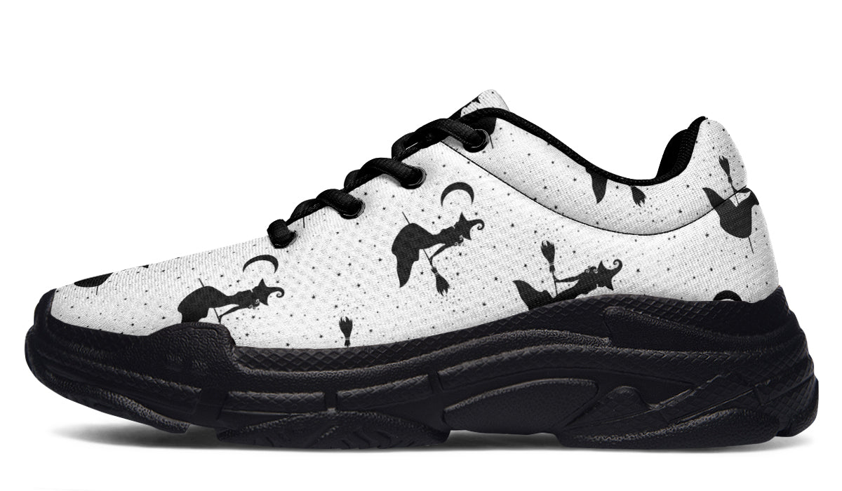 Flying Witches Chunky Sneakers - Offbeat Sweetie