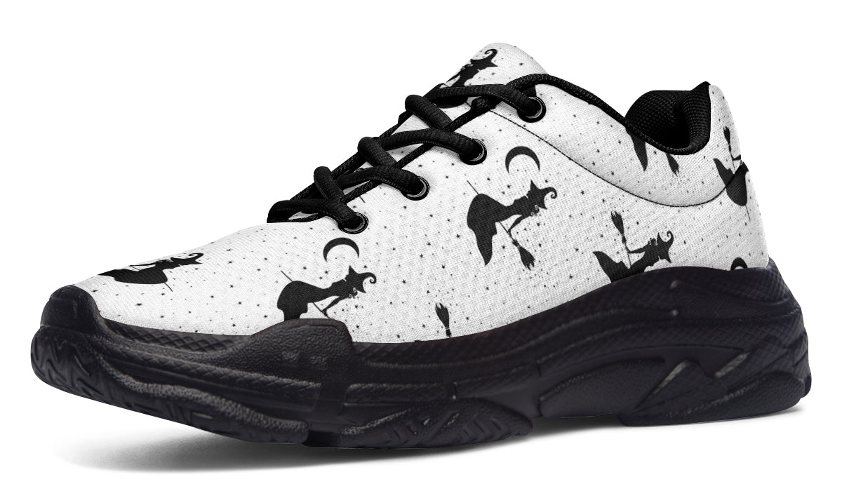 Flying Witches Chunky Sneakers - Offbeat Sweetie