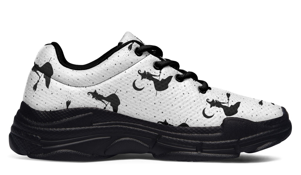Flying Witches Chunky Sneakers - Offbeat Sweetie