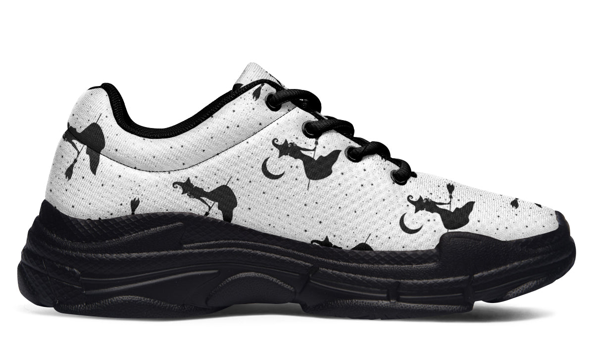 Flying Witches Chunky Sneakers - Offbeat Sweetie