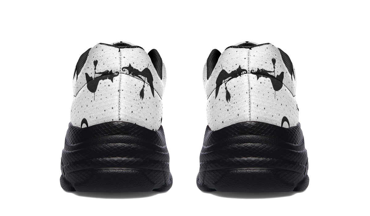 Flying Witches Chunky Sneakers - Offbeat Sweetie