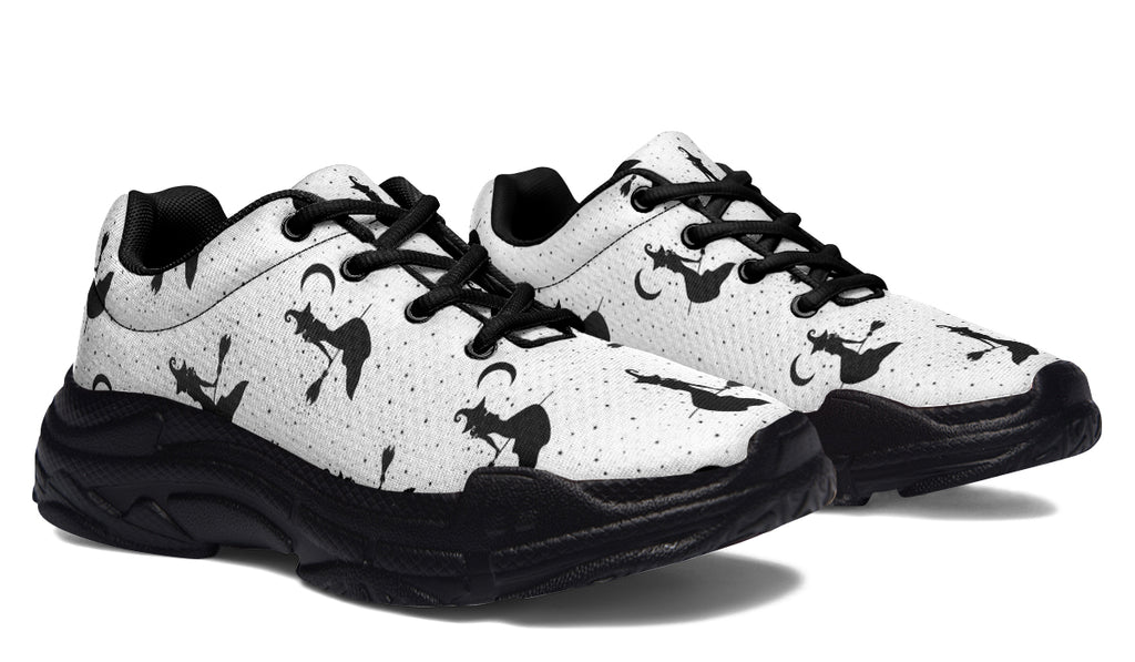 Flying Witches Chunky Sneakers - Offbeat Sweetie