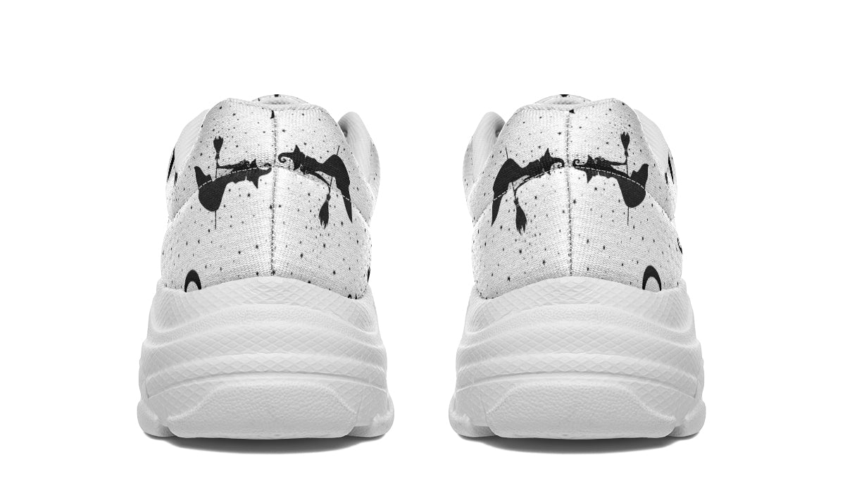 Flying Witches Chunky Sneakers - Offbeat Sweetie