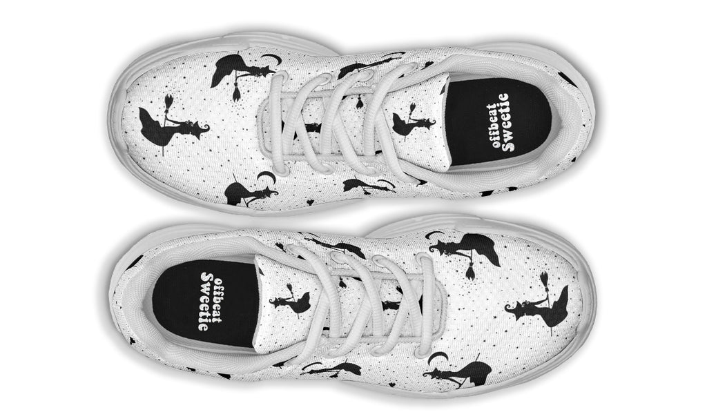 Flying Witches Chunky Sneakers - Offbeat Sweetie