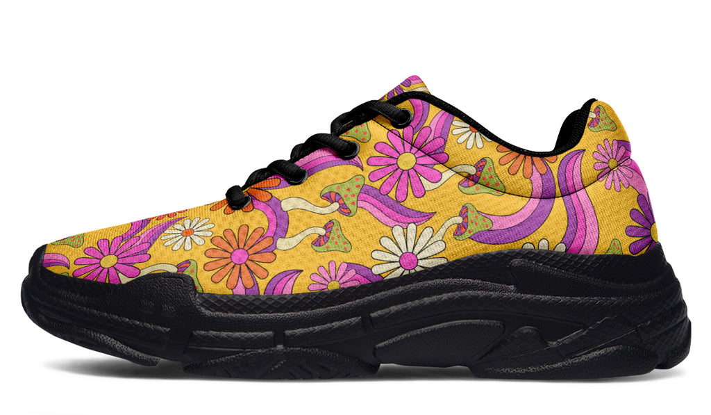 Groovy Garden Chunky Sneakers