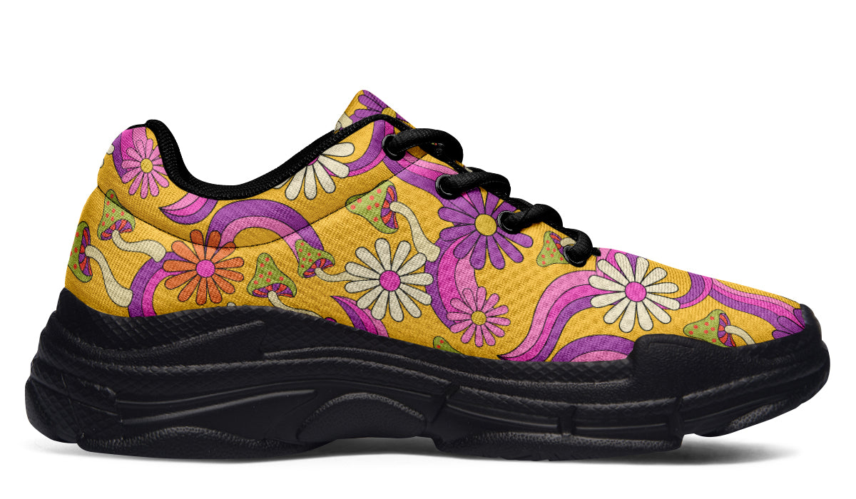 Groovy Garden Chunky Sneakers