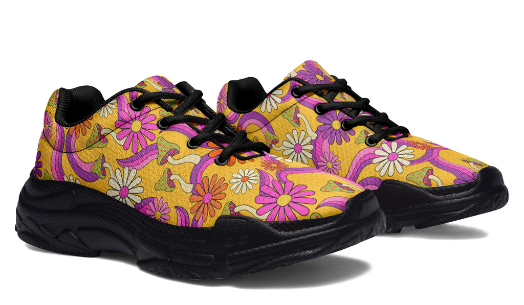 Groovy Garden Chunky Sneakers