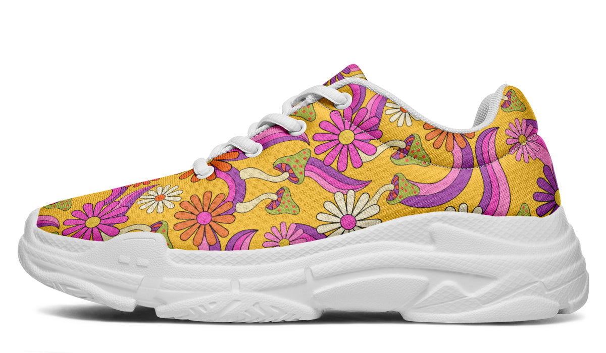 Groovy Garden Chunky Sneakers