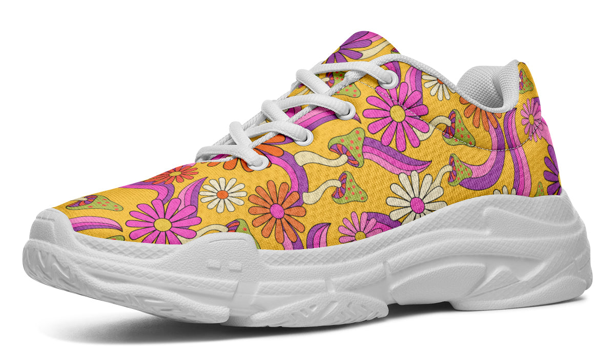 Groovy Garden Chunky Sneakers