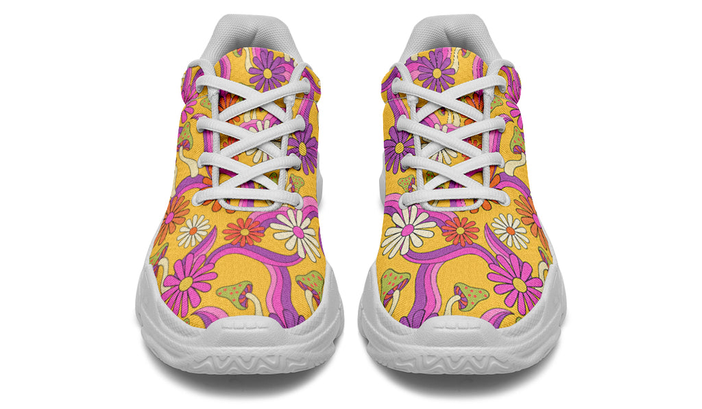 Groovy Garden Chunky Sneakers