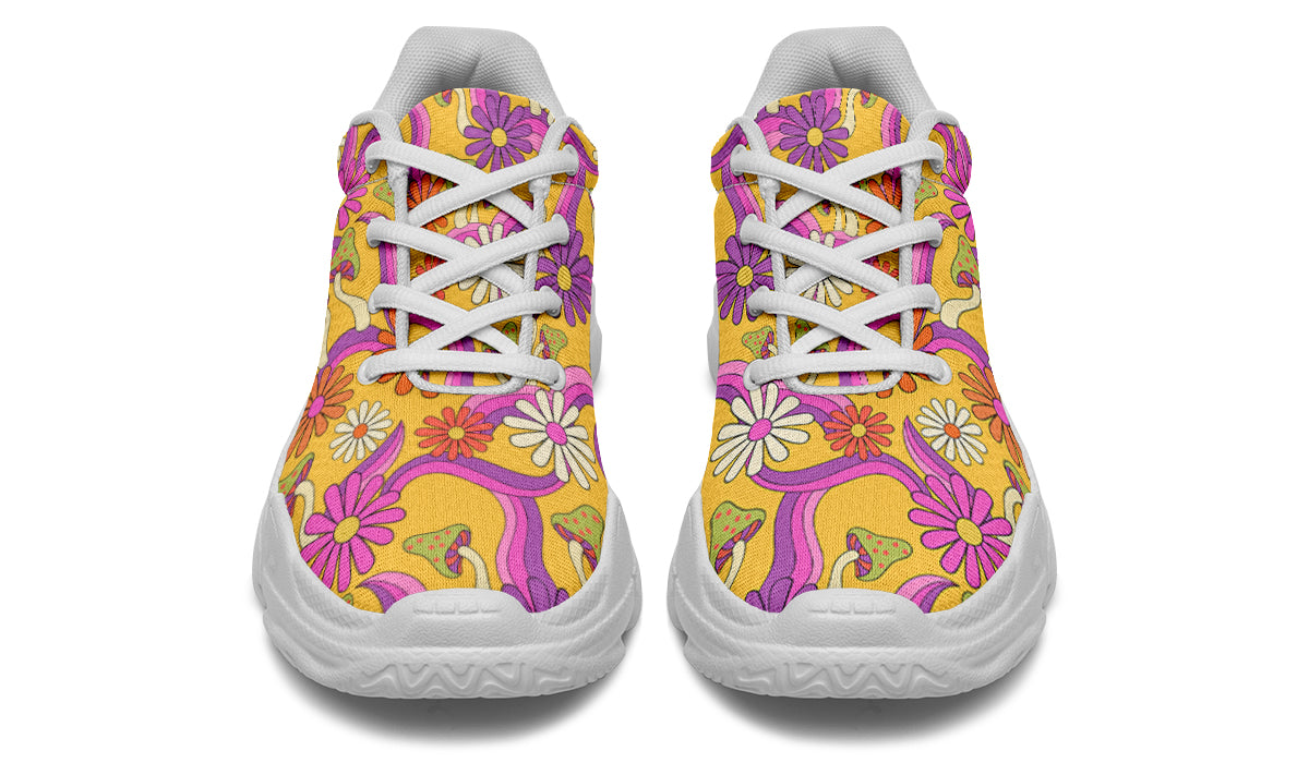 Groovy Garden Chunky Sneakers