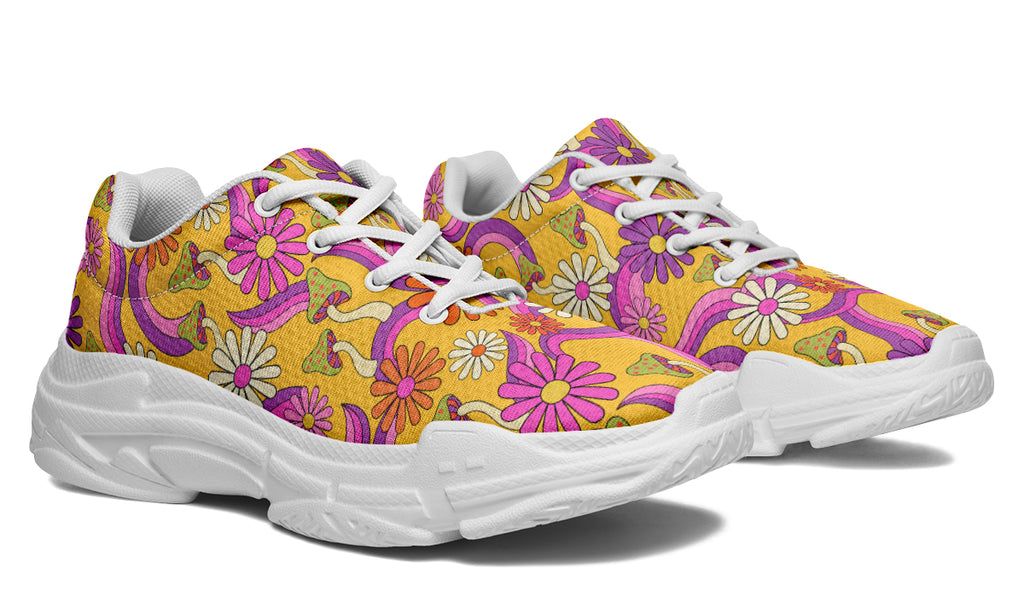 Groovy Garden Chunky Sneakers