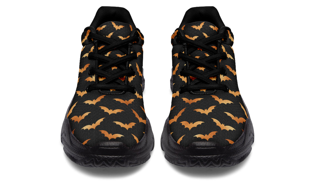 Halloween Bats Chunky Sneakers - Offbeat Sweetie