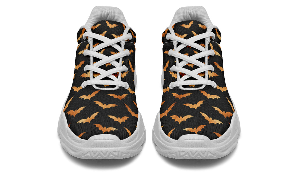 Halloween Bats Chunky Sneakers - Offbeat Sweetie