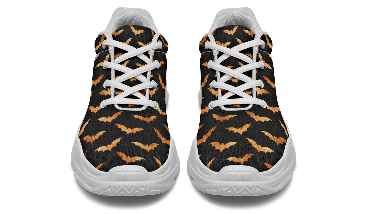 Halloween Bats Chunky Sneakers - Offbeat Sweetie