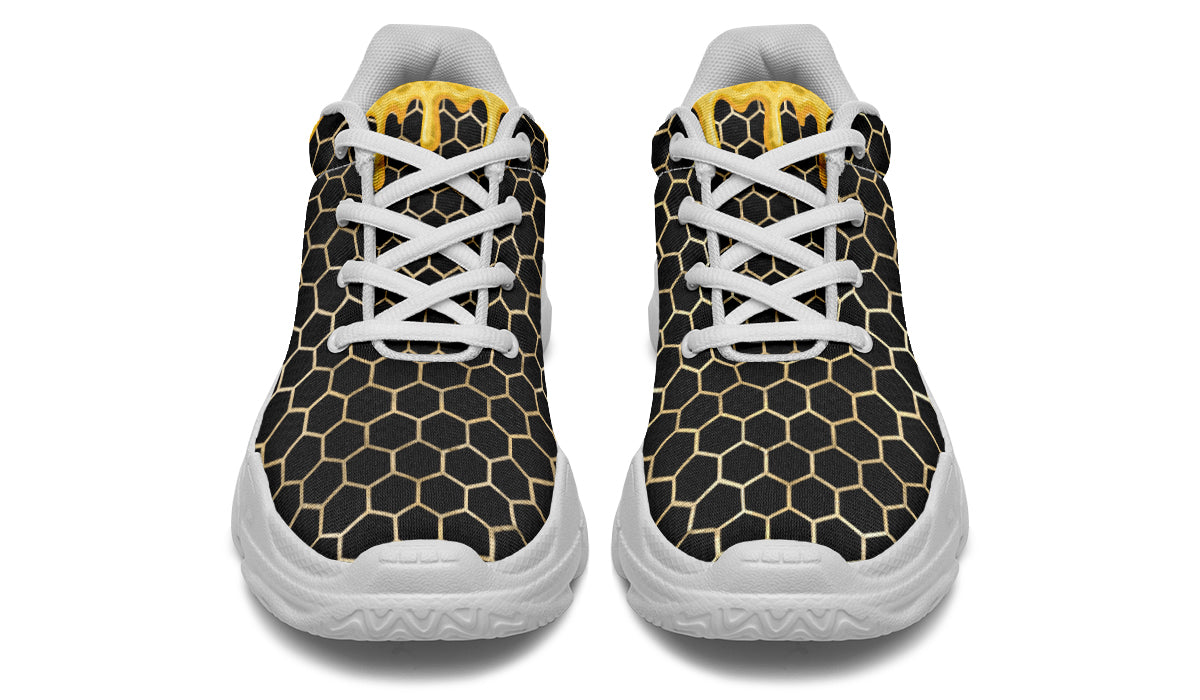 Honeycomb Chunky Sneakers - Offbeat Sweetie