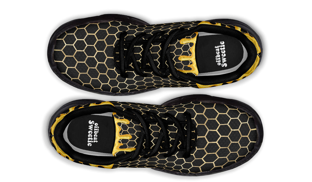 Honeycomb Chunky Sneakers - Offbeat Sweetie